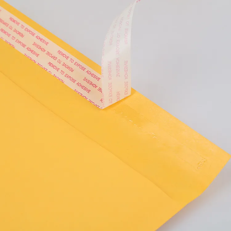 Wholesale Strong Adhesive Kraft Bubble Mailer Padded Envelope Bubble wrap bags Customized size