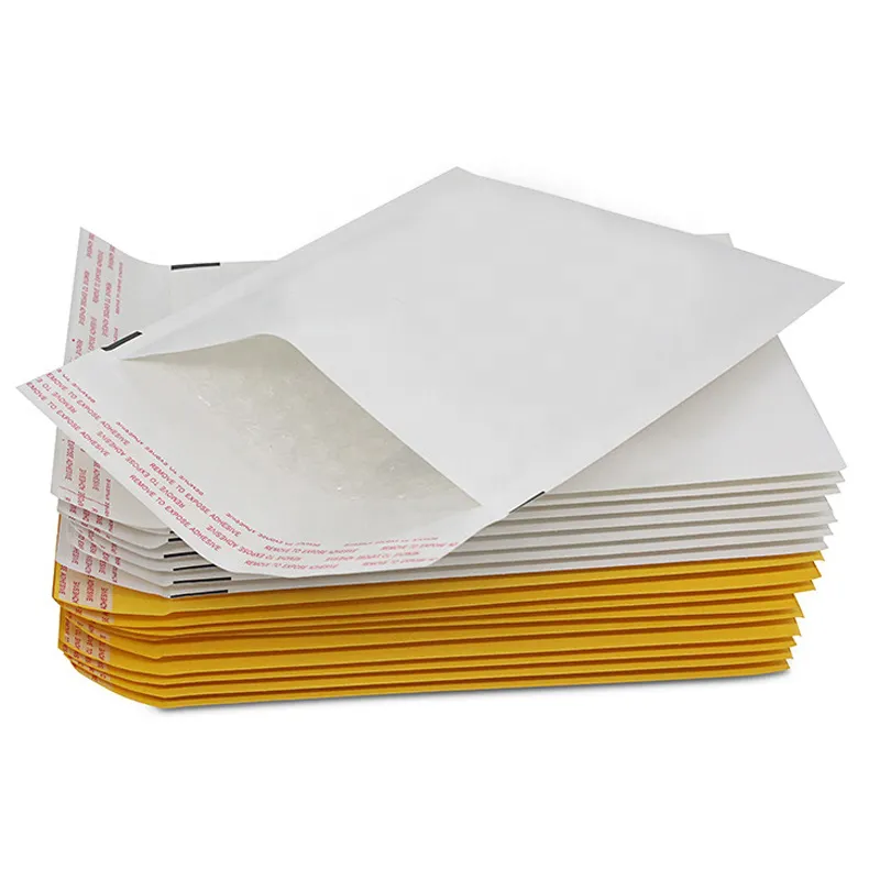 Poly bubble bags for Shipping Mailing Packaging/ Plastic Courier Envelopes waterproof and shockproof