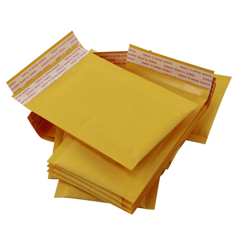 Kraft bubble bags Air packaging Envelopes Shipping Bags Self-seal with logo printing