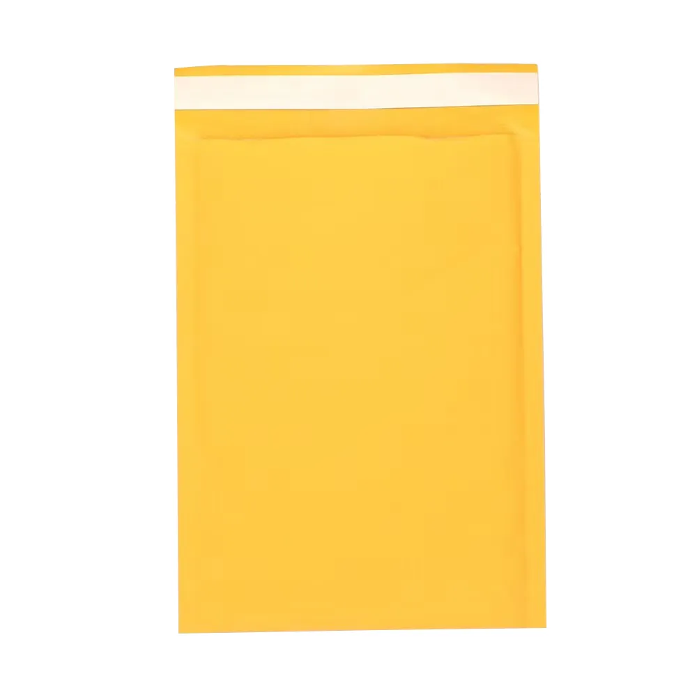 Eco-Friendly Customized Design Cheap Air Bubble Padded Envelopes Brown paper bubble mailer/mailing bag 12*18cm