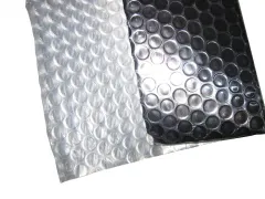 Single side ALuninum foil bubble with Pe white insulation